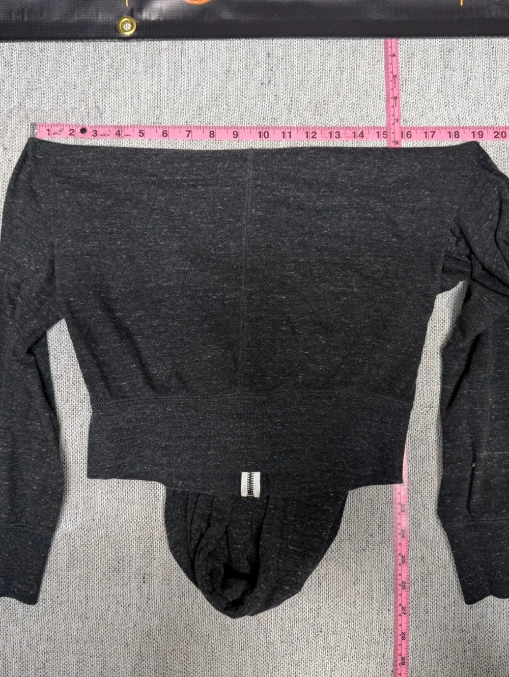 Nike Gym Vintage Full Zip Hoodie Women's S Heather Gray - Picture 12 of 13
